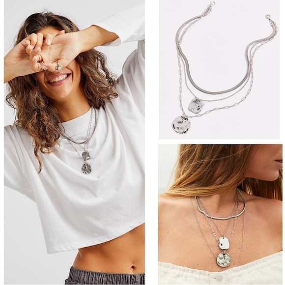 Free People Jewelry - New Free People Oversized Coin Necklace